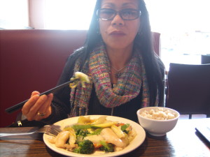 Dinner at Peaceful Restaurant in Kitsilano